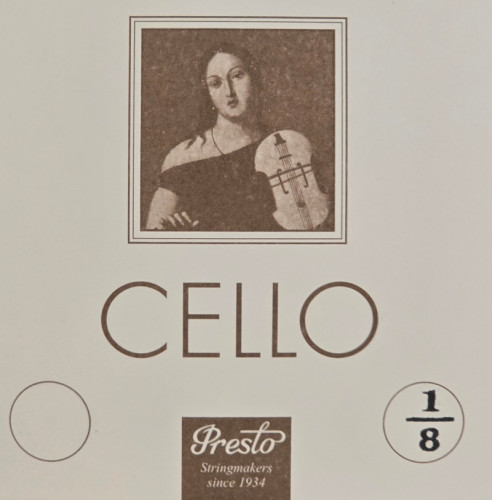 Cello 1/8 kpl.struny wiolonczelowe