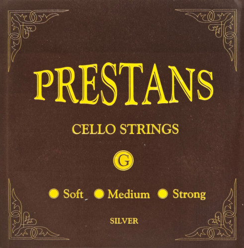 Cello 4/4 Prestans G srebrne medium