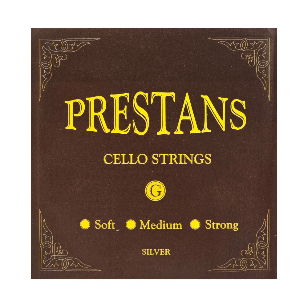 Cello 4/4 Prestans G srebrne medium