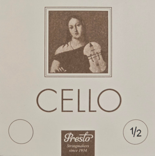Cello 1/2 kpl.struny wiolonczelowe