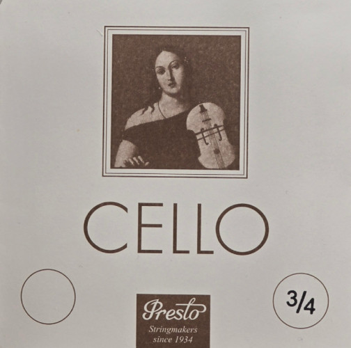 Cello 3/4 kpl.struny wiolonczelowe